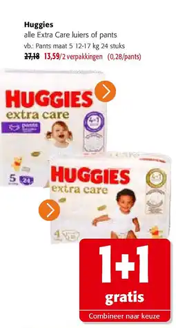 Colruyt Huggies Pants maat 5 12-17 kg 24 stuks aanbieding