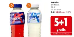 Colruyt Aquarius Red Peach aanbieding