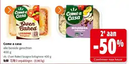 Colruyt Come a casa Oven Baked lasagne bolognese 400 g aanbieding