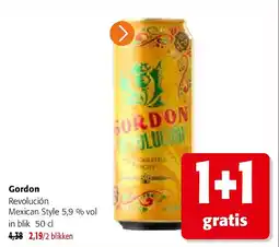 Colruyt Gordon Revolución Mexican Style 5,9 % vol in blik 50 cl aanbieding