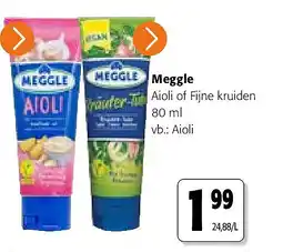 Colruyt Meggle Aioli aanbieding