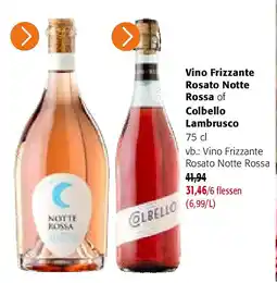 Colruyt Vino Frizzante Rosato Notte Rossa aanbieding