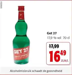 Colruyt Get 27 17,9 % vol 70 cl aanbieding