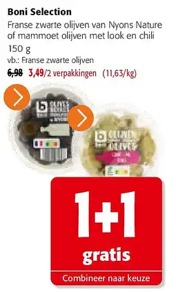 Colruyt Boni Selection Franse zwarte olijven aanbieding