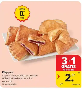 Carrefour Flappen aanbieding