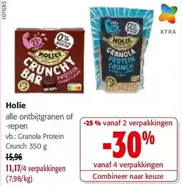 Colruyt Holie Granola Protein Crunch 350 g aanbieding