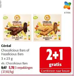 Colruyt Céréal Chocolicious Bars aanbieding