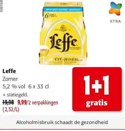 Colruyt Leffe Zomer 5,2 % vol 6 x 33 cl aanbieding