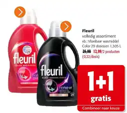 Colruyt Fleuril Vloeibaar wasmiddel Color 29 dosissen 1,305 L aanbieding