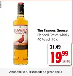 Colruyt The Famous Grouse Blended Scotch Whisky 40 % vol 70 cl aanbieding