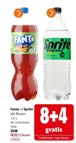 Colruyt Fanta Exotic Taste aanbieding