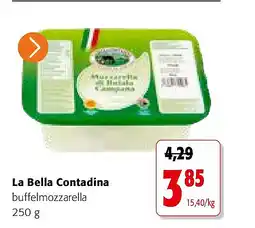 Colruyt La Bella Contadina buffelmozzarella 250 g aanbieding