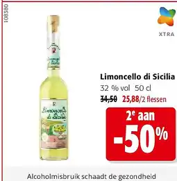 Colruyt Limoncello di Sicilia 32 % vol 50 cl aanbieding