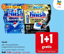 Colruyt Finish Quantum Regular 100 stuks aanbieding