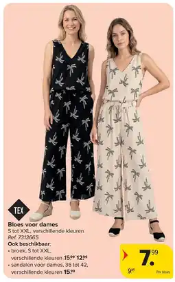 Carrefour Bloes voor dames aanbieding