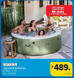 Carrefour Jacuzzi 4 personen aanbieding