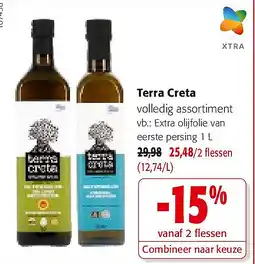 Colruyt Terra Creta Extra olijfolie van eerste persing 1 L aanbieding