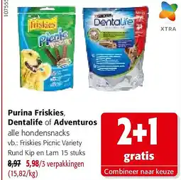 Colruyt Friskies Picnic Variety Rund Kip en Lam 15 stuks aanbieding