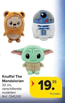 Carrefour Knuffel The Mandalorian aanbieding