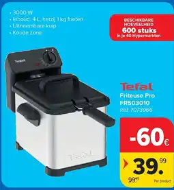 Carrefour Friteuse Pro FR503010 aanbieding