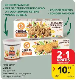 Carrefour Producten Céréal aanbieding