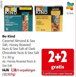 Colruyt Be-Kind Honey Roasted Nuts & Sea Salt aanbieding