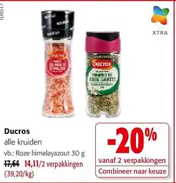 Colruyt Ducros Roze himalayazout 30 g aanbieding