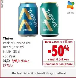 Colruyt Thrive Peak aanbieding