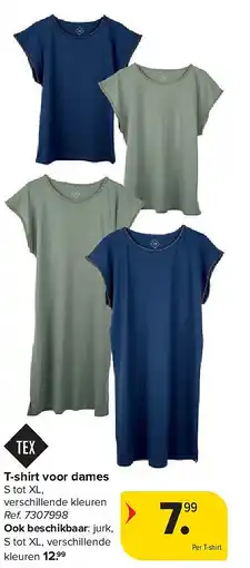 Carrefour T-shirt voor dames aanbieding