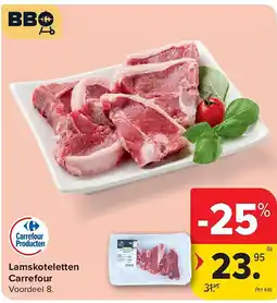 Carrefour Lamskoteletten Carrefour aanbieding
