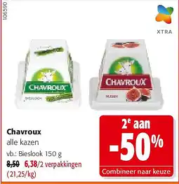 Colruyt Chavroux Bieslook 150 g aanbieding