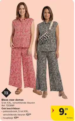 Carrefour Bloes voor dames aanbieding