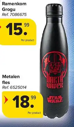 Carrefour Metalen fles aanbieding