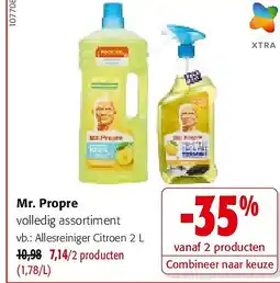 Colruyt Mr. Propre Allesreiniger Citroen 2 L aanbieding