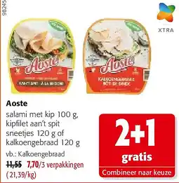 Colruyt Aoste Kalkoengebraad aanbieding