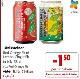 Colruyt Tönissteiner Red Orange Fit aanbieding