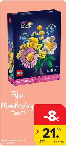 Carrefour Klein zomers boeket aanbieding