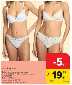 Carrefour Beha met voorgevormde cups aanbieding