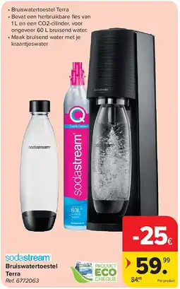 Carrefour Bruiswatertoestel Terra aanbieding