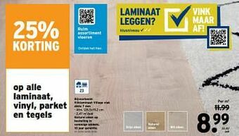 GAMMA Kliklaminaat village vlak aanbieding