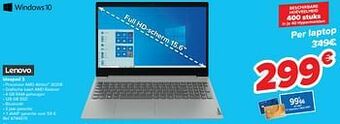 Carrefour Lenovo ideapad 3 aanbieding