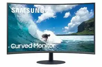 AUVA Samsung T55 24" Curved Monitor aanbieding
