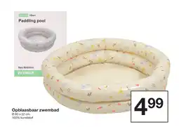 Zeeman Opblaasbaar zwembad aanbieding