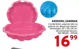 Trafic Krokodil zandbak aanbieding
