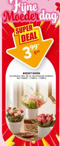Trafic Boeket rozen aanbieding