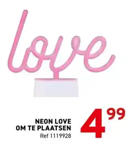 Trafic Neon love om te plaatsen aanbieding