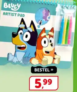 Boekenvoordeel Artist pad aanbieding