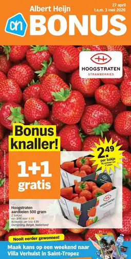 Albert Heijn Hoogstraten aardbeien aanbieding