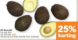 Albert Heijn Ah avocado aanbieding