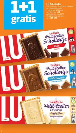 Albert Heijn Lu scholiertje aanbieding